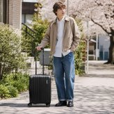 Coleman ストッパー付拡張ZIPキャリーS 38-46L キャリーケース スーツケース 大容量 出張 旅行 使いやすい レディース メンズ ギフト プレゼント ブラック 60014