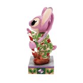 エンジェル クリスマスパジャマ 11.5cm リロ&スティッチ クリスマス | ディズニー トラディションズ ジムショア グッズ フィギュア 人形 置物 彫刻 Jim Shore 正規輸入品