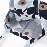マリメッコ marimekko トートバッグ ピエ二 ウニッコ ブルーベリー ホワイト コールドブルー 76025 076025 145 北欧雑貨 北欧デザイン 送別会 誕生日 お中元 結婚祝い 結婚式 高級 父の日 母の日【スペシャルラッピング660円(別売り)】 ホワイトデー ネコポス