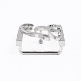 ジョルジオスタメッラ GIORGIO STAMERRA バックルのみ トップ式バックル Gロゴバックル メンズ ブラス100% アルチェ用 幅3.5cm用 FBM GLB1 35 シルバー 送別会 誕生日 お中元 結婚祝い 結婚式 高級 父の日 母の日 ホワイトデー