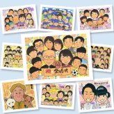 似顔絵 金婚式 プレゼント 贈り物 名入れ ギフト 手描き 金婚式 結婚記念日 結婚50周年 記念日 お祝い 大人数 両親 お父さん 夫婦 家族 祖父母 お母さん 下書き確認 名入れ 修正無料 そっくり 親孝行 喜ばれる かわいい 長寿 感謝 思い出 50周年 引っ越し ホワイトデー 感謝の品 米寿祝い 百寿祝い 古希祝い 傘寿祝い 初任給 バレンタインデー
