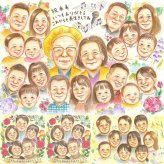 米寿のギフトに、見ると笑顔になる似顔絵を贈りませんか。下書き確認ができるので、安心して贈れます。 米寿祝い プレゼント 似顔絵 贈り物 名入れ ギフト 手描き 米寿 記念 傘寿 長寿 大人数 おばあちゃん おじいちゃん 祖父母 下書き確認 名入れ 修正無料 喜ばれる かわいい 似てる 実績多数 長寿祝い 一生もの 米寿祝い 88歳 感謝 ウェディングギフト 応援 色紙 感謝の品 快気祝い 還暦祝い