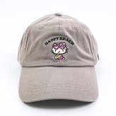 サンリオ 日焼けキティ キャップ チャコールグレー 帽子 アパレル Sanrio