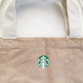 スターバックス ポケモン ピカチュウ トートバッグ ショルダーベルト付き コットン モカブラウン メンズ レディース スタバ コラボ コーヒーアドベンチャー STARBUCKS