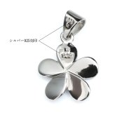 ハワイアンジュエリー ネックレス シルバー ネックレス 刻印 無料 オパール プルメリア ネックレス シルバー925 ロジウムコーティング ギフトラッピング可能 チェーン 長さ選べる プレゼント ハロウィン 【品番：CG-SOP1006】