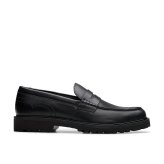 クラークス メンズ ローファー 本革 ブラック レザー 軽量 クラシック ベーシック EXTRALIGHT ペニーローファーClarks Berwick Lo 26183727