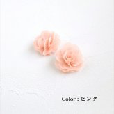 ヘアクリップ お花 2個セット 通販 日本製 Rora セシリア 髪留め 髪飾り キッズ 子供 女の子 フラワー 透け感 かわいい おしゃれ 可愛い 浴衣 夏祭り 甚平 ヘアアクセサリー フォーマル 結婚式 発表会 入学式 卒園式 キッズファッション