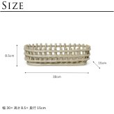 ferm LIVING ファームリビング セラミック バスケット オーバル 幅30cm 北欧雑貨 インテリア カゴ おしゃれ 小物入れ デンマーク 収納 陶器 ポットカバー 鉢カバー インテリア雑貨 北欧雑貨 キッチン 玄関 リビング