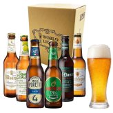 欧州ビール 飲み比べセット 6本 330ml×6本 ヨーロッパビール 海外ビール 輸入ビール 詰め合わせ アソート ギフト プレゼント お歳暮 内祝い 誕生日 父の日 クリスマス お祝い 贈り物 専用ケース入り のし メッセージカード ラーデベルガー ビットブルガー DAMM 送料無料