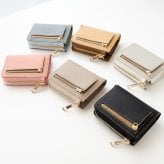 2スマートキーBOX付き L字ファスナーウォレット 【 シュリンクレザー 】 本革 キーケース