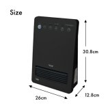 テクノス TEKNOS 人感センサー付き セラミックヒーター 電気 温風 ファン 暖房 即暖 速暖 脱衣所 トイレ コンパクト TSI-M2203 TSIM2203 送料無料