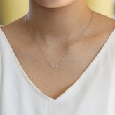 【無料ラッピング】  ヨンドシー 4℃ EAU DOUCE4℃ K18 ホワイトゴールド ネックレス ダイヤモンド レディース ブランド 正規品 新品 ギフト プレゼント 人気 おすすめ 誕生日 記念日 クリスマス 送料無料