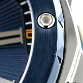 アウトレット ブローバ マリンスター 自動巻き 腕時計 ブランド メンズ オープンハート BULOVA 98A303 アナログ ネイビー
