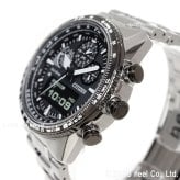 シチズン プロマスター スカイ エコドライブ 腕時計 メンズ JV2006-55H ソーラー クロノグラフ アナデジ CITIZEN PROMASTER SKY【2025 新作】