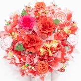 キャンディーフラワー大きい 丸形 アレンジ 花 開店祝い お誕生日 誕生日 キャンディー フラワー お店 お祝い プレゼント 贈り物 大きいアレンジ 置き型アレンジ お花 ギフト 造花 お菓子