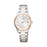 シチズンコレクション エコドライブ 電波時計 レディース 腕時計 薄型 ペアモデル CITIZEN COLLECTION ES0002-57A
