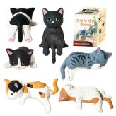 【5種類セット】 エール ガチャ ふちやすみ にゃんこ2 コンプリート 中身 ガチャガチャ
