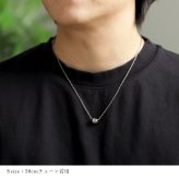 ハワイアンジュエリー ペアネックレス 金属アレルギー 対応 純チタン 刻印 無料 誕生石 バレル Sサイズ チェーン 長さ選べる ステンレスより軽く肌に優しい カップル プレゼント ハロウィン 【品番：CG-TIP403SP】