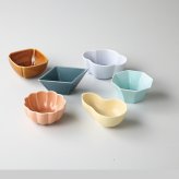 色とりどり６客豆鉢揃 磁器 美濃焼 やきものの里から、暮らしを贈ります。　ギフト 食器 セット テーブルウェア