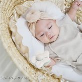 Lien de famille リヤンドファミーユ おはなのラトル | ガラガラ 日本製 おもちゃ 布製 ファーストトイ お花 チューリップ ガーベラ 鈴 音がなる