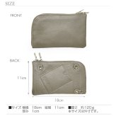 お財布 ショルダー 本革 スマホポーチ 長財布 レディース 2way 3way バッグ ミニ レザー 牛革 斜めがけ 日本製 HALEINE スマホ 軽量 旅行 お財布機能付き お財布ポシェット お財布ショルダー スマホショルダー ギフト プレゼント 4FC (07000361r)