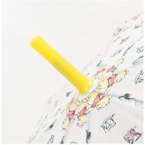 ビニール傘 オシャレ 通販 長傘 レディース 58cm ジャンプ傘 雨傘 かさ おしゃれ 大人 かわいい キャラクター 半透明 ワンタッチ ジャンプ 通学 通勤 POE グラスファイバー骨 レディース雨傘