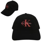 カルバンクライン CALVIN KLEIN ベースボールキャップ MONOLOGO EMBROIDERY BASEBALL HAT lv04k5026g-ub1 帽子 ブラック BLACK