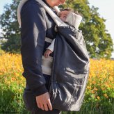MOOMIN BABY ムーミン クリップ付き 防寒ブランケット | 抱っこ紐ケープ 冬用 秋冬 防寒カバー 抱っこひも 抱っこ紐 防寒ケープ ベビーカー チャイルドシート 毛布