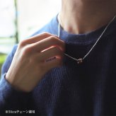ハワイアンジュエリー ネックレス コアウッド バレルペアネックレス 2本セット Lサイズ ロジウムコーティング シルバー925 ギフトラッピング可能 大人 友達 シンプル 長さ選べる カップル 夫婦 プレゼント ハロウィン 【品番：CG-SWP1002P】