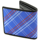 ヴィヴィアンウエストウッド 財布 メンズ 男性用 二つ折り財布 Vivienne Westwood ヴィヴィアン スチュアートチェック ブルー VW4295 (5115003MM-C00A8-K204) 【2026年秋冬モデル】 【ラッピング無料 誕生日 お祝い プレゼント ギフト 贈り物】
