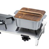 SOTO ソト カコム おでん鍋 ST-3111 万能鍋 2.9L 仕切り付き 木蓋付き 5合炊飯 アルミ製 キャンプ アウトドア 鍋料理 冬キャンプ 誕生日 ギフト プレゼント