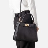 ジャンニノターロ GIANNI NOTARO Carol J. キャロルジェイ Leather Shoulder bag 418 レザーショルダーバッグ 418 ハンドバッグ レディース バッグ