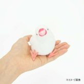 吉徳 ことりのね ぬいぐるみ 白文鳥 180095 小鳥 文鳥 グッズ リアル 可愛い ふわふわ 手のりサイズ インテリア 雑貨 ギフト プレゼント おもちゃ 人形