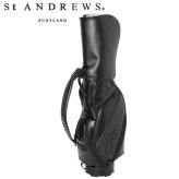 セント アンドリュース ゴルフ シンセティックレザーキャディーバッグ St ANDREWS 042-6980301 お誕生日祝い お祝い 記念品 お父さん 父の日 彼氏 男性 30代 40代 50代 60代 母の日 お母さん 還暦祝い 敬老の日 彼女 人気プレゼント プレゼント