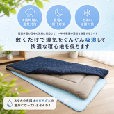 【送料無料】【ギフトラッピング無料】ベッドやふとんの下に敷くだけ湿気対策！丸洗いできる国産ダニ除け除湿マット♪ はれふわり シングル（90×180cm）【防ダニ/防カビ/消臭/除湿/丸洗いOK/日本製】