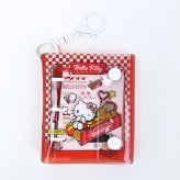サンリオ ハローキティ ミニシールバインダーチャーム キーホルダー 文具 Sanrio