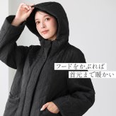 中綿ジャケット キルティングジャケット フード付き レディース ワッシャータフタ キルティング 中綿 軽量 暖かい Aライン 体型カバー 防寒 アウター ショート丈 コート 中綿コート ジャケット コート 冬 ギフト プレゼント 5F(08000367r)