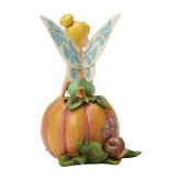 ティンカー・ベル オン パンプキン 14.6cm ピーターパン ハロウィン | ディズニー トラディションズ ジムショア グッズ フィギュア 人形 置物 彫刻 Jim Shore 正規輸入品