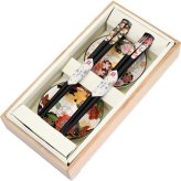 【ギフト対応無料】華友禅ペア箸＆小皿 春秋＆鶴 ※送料無料(北海道・沖縄は除く)