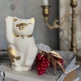 招き猫『サンダー』置物 ギフト プレゼント 日本製 開店祝い