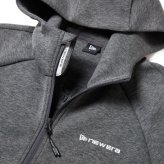 ニューエラ ゴルフ テック スウェット フルジップ フーディー Emboss Logo ダークグレー New Era Golf (15129442) 2026年秋冬モデル お誕生日祝い お祝い 記念品 お父さん 父の日 彼氏 男性 30代 40代 50代 60代 母の日 お母さん 還暦祝い 敬老の日 彼女 人気プレゼント プレゼント