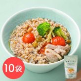 シリアル 10袋セット 岩手県産 穀物 10種 ミックス 無添加 砂糖不使用 グラノーラ オートミール 朝食 ダイエット 健康食品 雑穀米 離乳食 介護食 食物繊維 美容 置き換え 常温保存