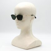 マックスマーラ Max Mara サングラス グローバルフィット UVカット アイウェア キャットアイ フォックス MM0162/S 96N 54 メンズ レディース ユニセックス グリーン（クリア）+グリーン 海外正規品