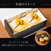 【送料無料】モンブランカップワッフル かぼちゃ 父の日 お中元 お菓子 洋菓子 可愛い おしゃれ 手土産 ギフト 内祝 ワッフルケーキ スイーツ プレゼント お礼 お返し 誕生日プレゼント 誕生日 お祝