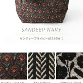 【Craft India クラフトインディア】オリジナル ジャガード織りトートバッグ M (CS-104-72)レディース トートバッグ ハンドバッグ ランチバッグ かばん 鞄 バック ハンドメイド おしゃれ 大人可愛い ナチュラル 50代 40代 30代