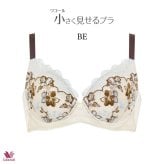 ワコール 小さく見せるブラ ブラジャー BRB453 3/4カップワイヤー GHカップ レーシィタイプ【セール】