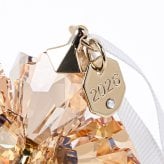 スワロフスキー SWAROVSKI オーナメント Annual Edition Festive 3D スノーフレーク クリスマスオーナメント ゴールド 5731942 インテリア オブジェ 置物 母の日 即日発送【スペシャルラッピング660円(別売り)】 成人祝い