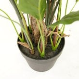 観葉植物 造花 スパティフィラム BROWN 全高約120cm 大型 フェイクグリーン 本物そっくり おしゃれ インテリア 人工観葉植物 アーティフィシャルグリーン オフィス 店舗 ホテル 開店祝い 室内 スパティフィルム フェイク