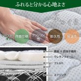 フランスベッド ツインサポートスプリングマットレス セミダブル 高密度連続スプリングマットレス 防ダニ 抗菌 防臭 寝具 日本製 国産 マットレスのみ ツインサポート