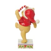 プーさん クリスマス キャンディケイン 14cm くまのプーさん クリスマス | ディズニー トラディションズ ジムショア グッズ フィギュア 人形 置物 彫刻 Jim Shore 正規輸入品